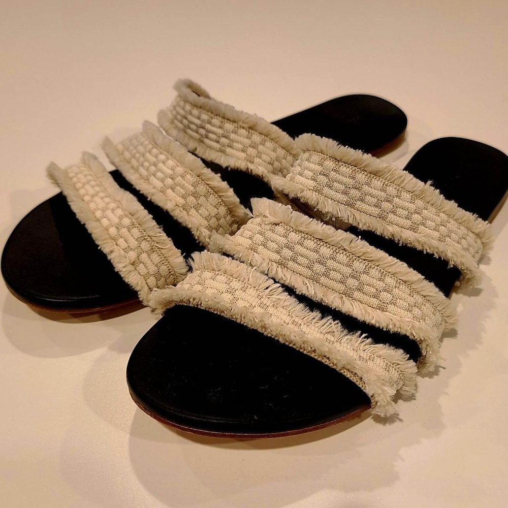 Rothy's Triple Band Sand Sandals Size 10.5